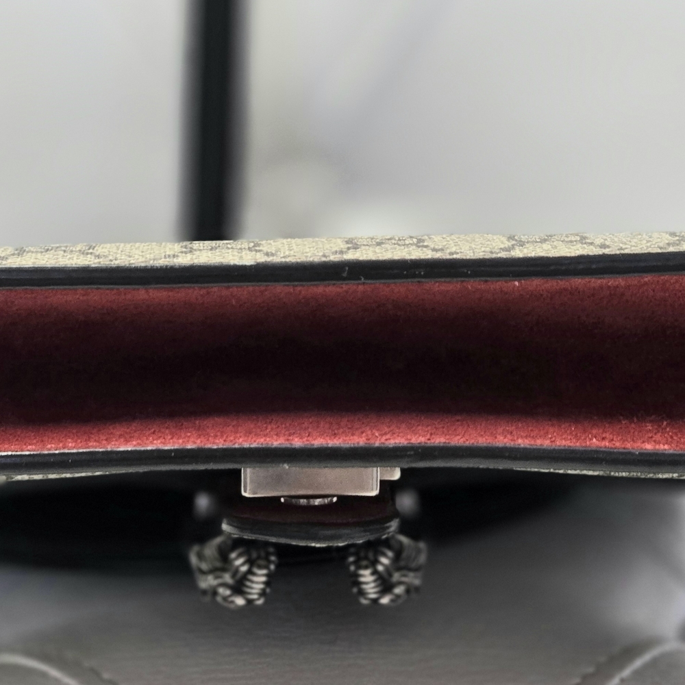Gucci Beige and Red Mini Women's Bag - Picture 3 of 10